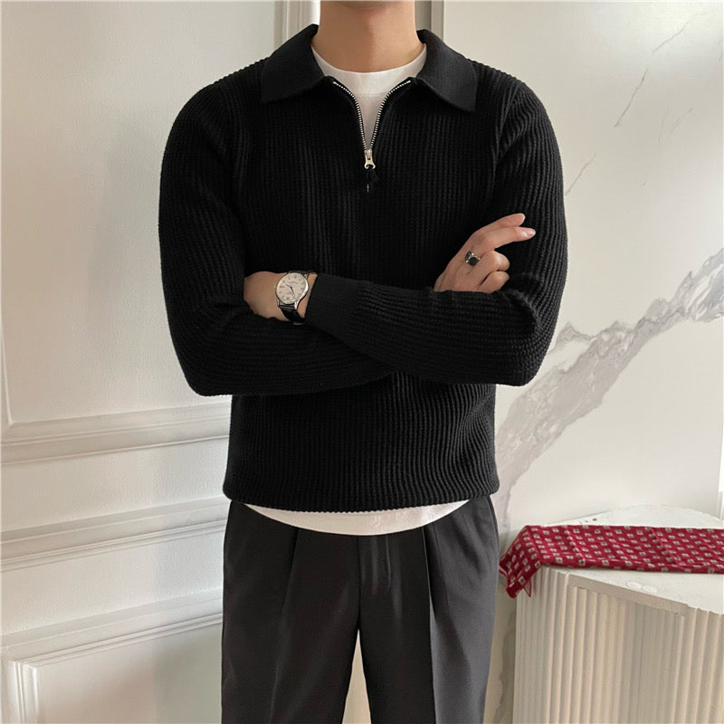 Avellione™ - Sweter Half-Zip