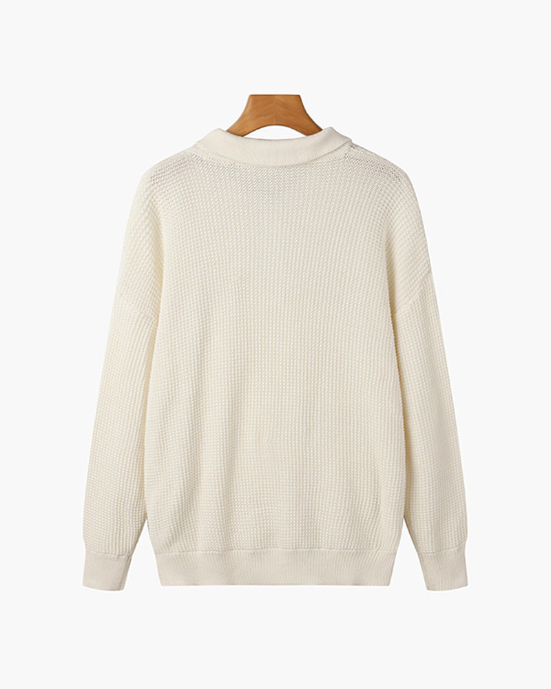 Avellione™ - Sweter Half-Zip