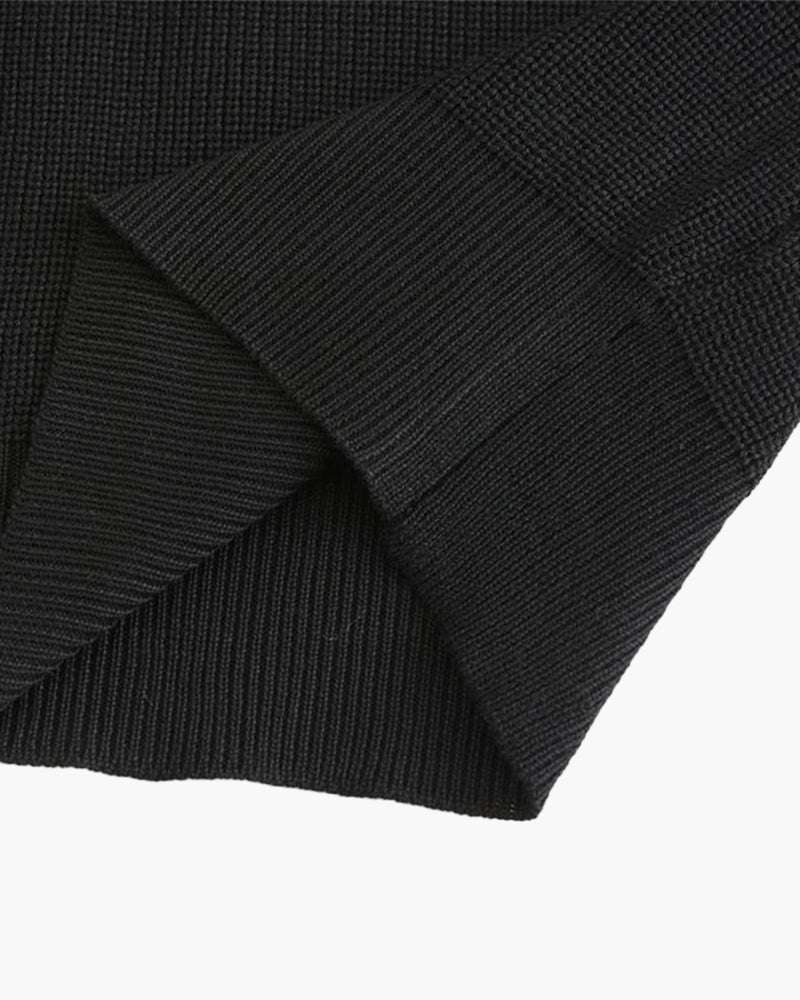 Avellione™ - Sweter Zapinany Do Połowy